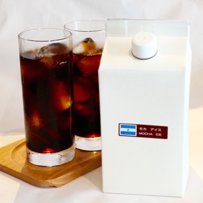 モカアイスのアイスコーヒー